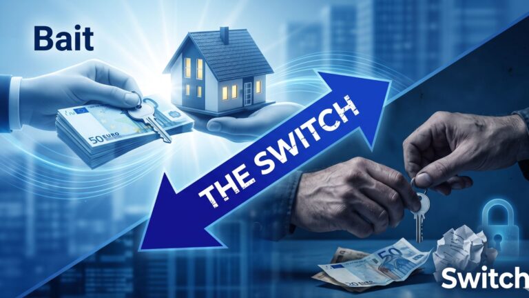 cash buyers bait switch scam