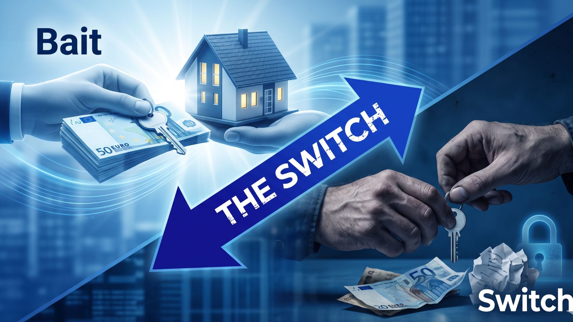 cash buyers bait switch scam