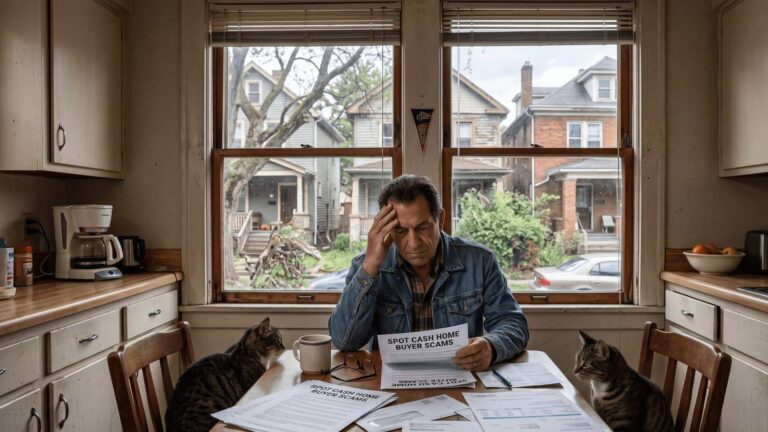 how to spot cash home buyer scams
