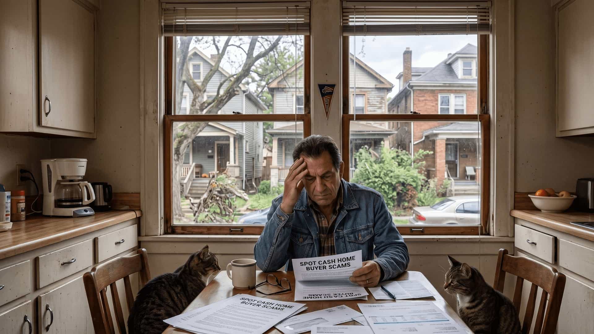 how to spot cash home buyer scams