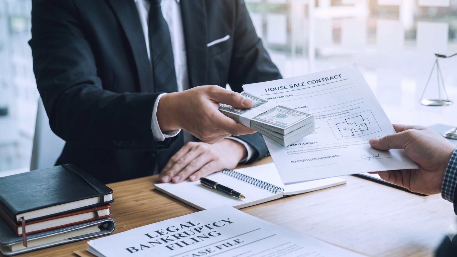 Selling a house during bankruptcy