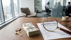 Clearing title in an off market cash sale